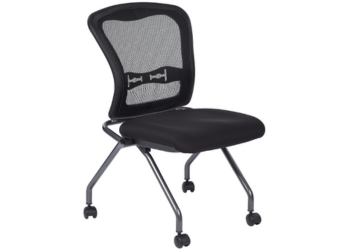 Office Star Deluxe ProGrid Armless Folding Chair