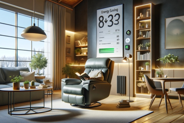 how much electricity does a recliner chair use