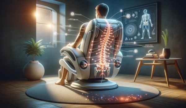 Can you use a massage chair with a slipped disc