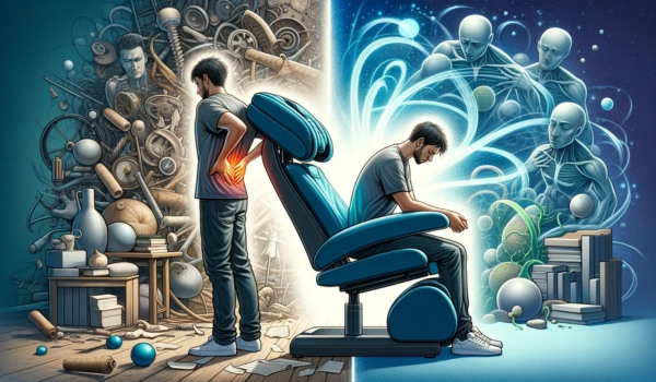 Can a massage chair fix your back