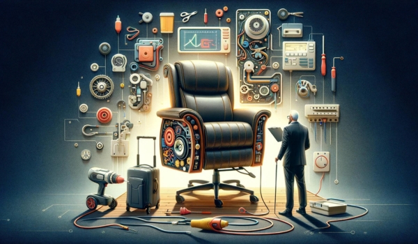 how to fix a power recliner chair