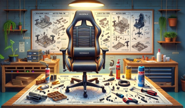 how to fix gaming chair recliner