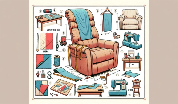 how to make a recliner chair cover