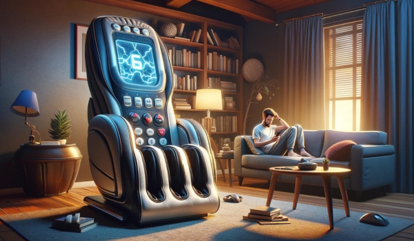 how to fix massage chair remote