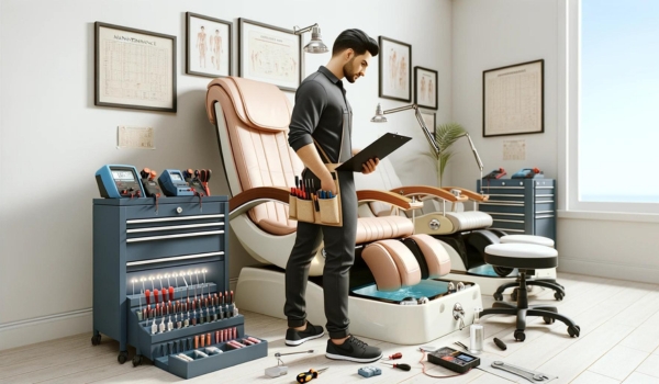 how to fix pedicure spa chair massage