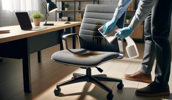 how to clean office chair without vacuum