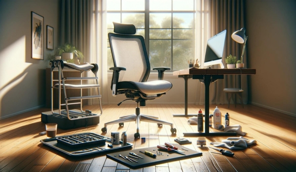 how to clean office chair without vacuum