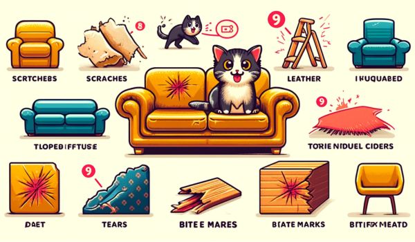 Common Types of Cat-Induced Damage