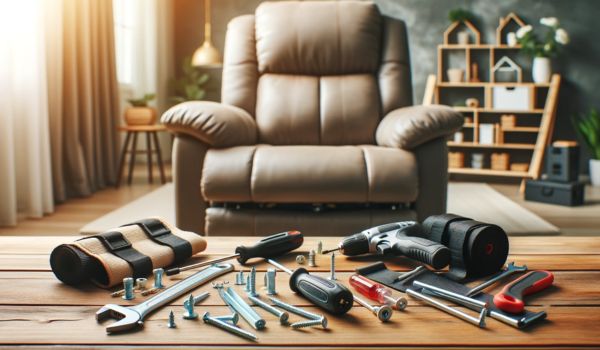 Materials and Tools Needed to Secure Your Recliner