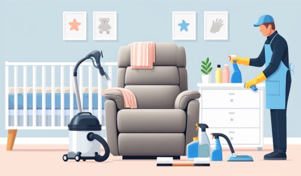 Preparing to Clean Your Microfiber Plush Recliner