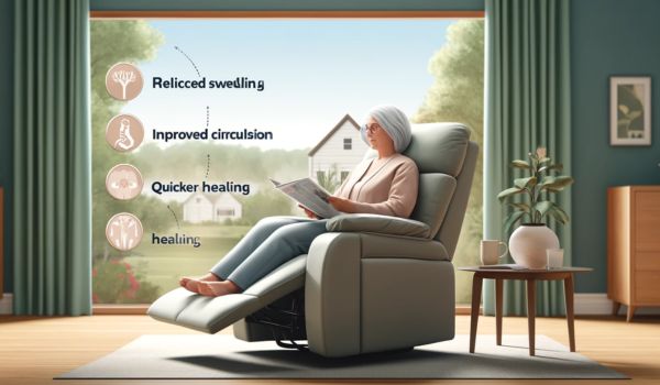 The Benefits of Elevating a Recliner After Hip Replacement